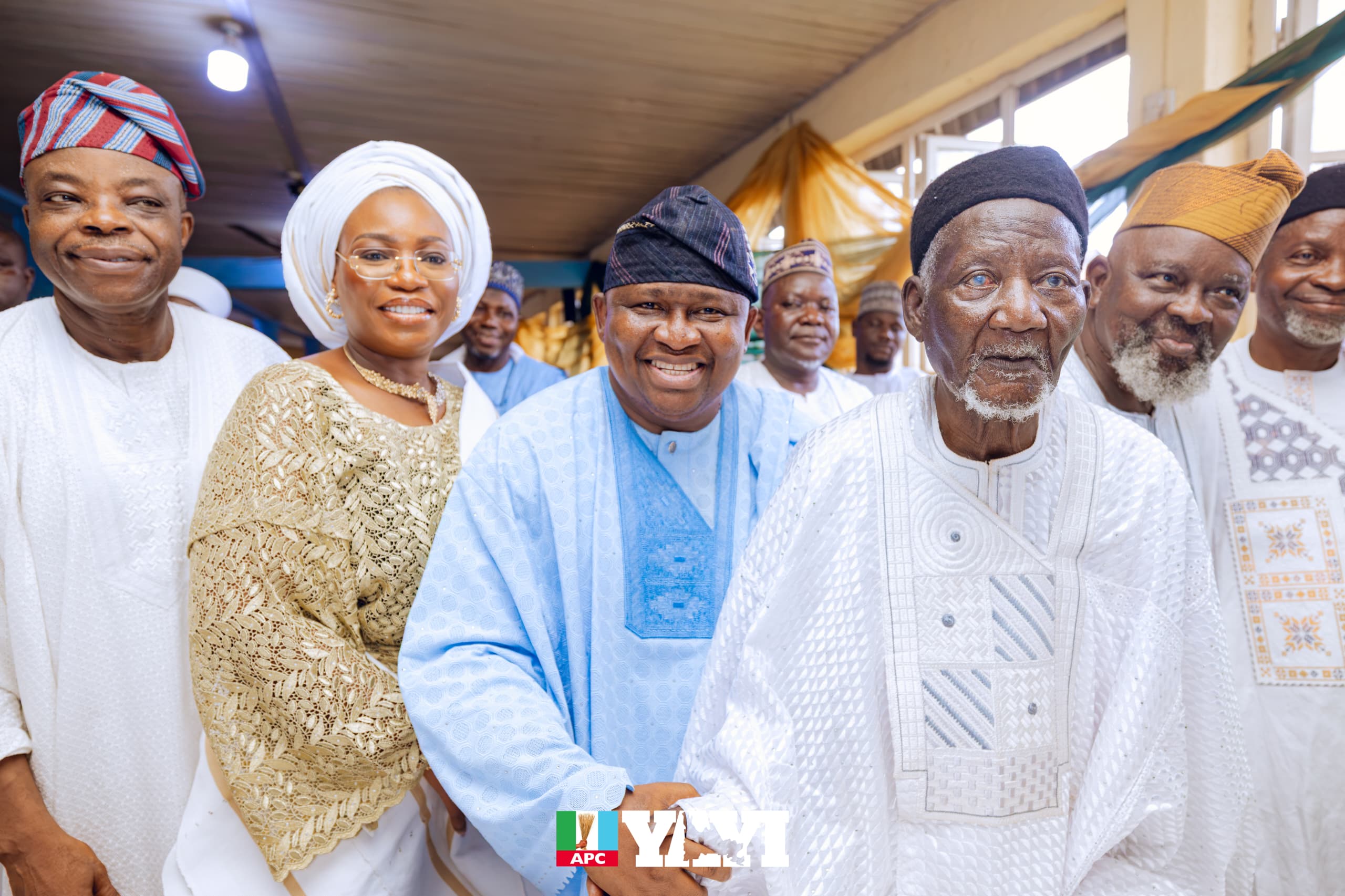 Senator Solomon Olamilekan Adeola (Yayi), Visits Egba Muslim Community in Abeokuta