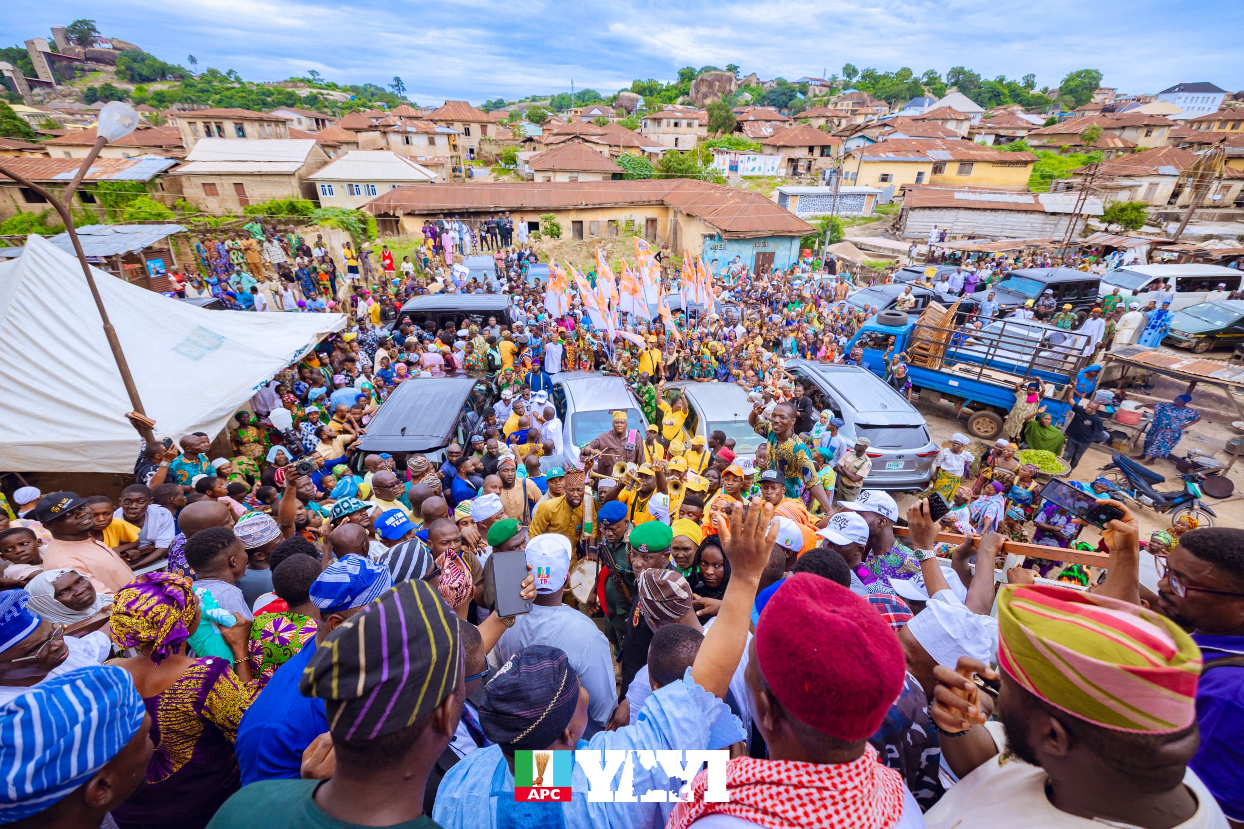 Senator Solomon Olamilekan Adeola (Yayi), Visits Egba Muslim Community in Abeokuta
