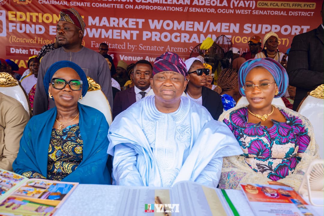 Senator Olamilekan Adeola - YAYI disclosed why he continues to empower traders across Ogun State.